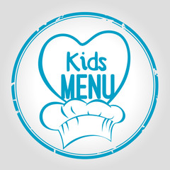 Kids Menu stamp
