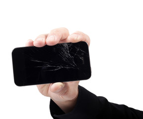 Handy mit Displayschaden