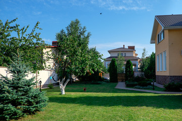 house and its garden