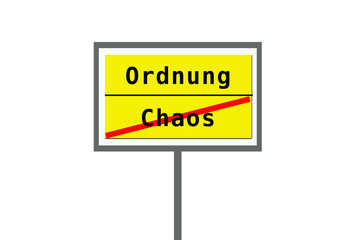 Ordnung, Chaos, Schild
