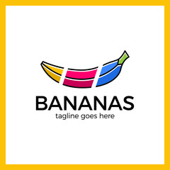 Banana Slash Logo