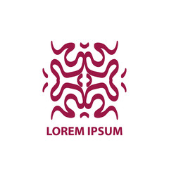 Hand drawn company logo symbol vector icon .