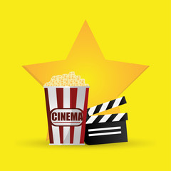 Cinema icon design 