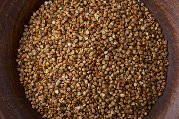 handful of buckwheat