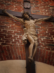 Naklejka premium the crucifixion of Jesus Christ