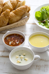 スープの朝食