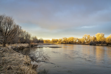 South Platte River in Colorado - obrazy, fototapety, plakaty