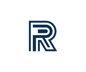 Letter R logo