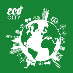 Eco city design 