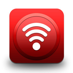 Icône bouton Internet Wifi