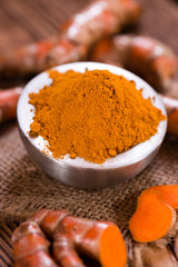 Portion of Turmeric