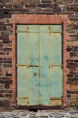 Old Weathered Iron Door