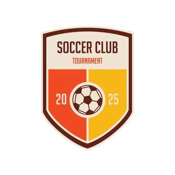 Soccer Football Badge Logo Design Templates. Sport Team Identity