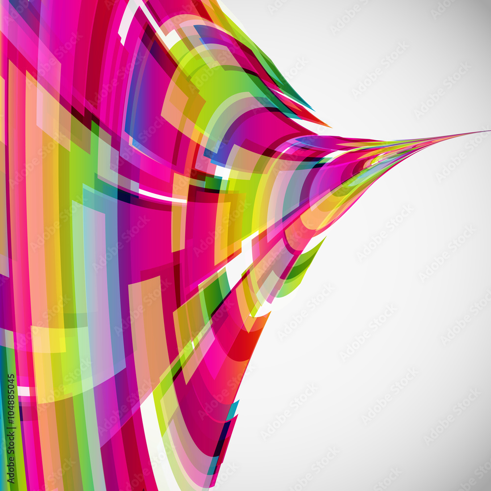 Aufkleber abstract background with digital design elements.