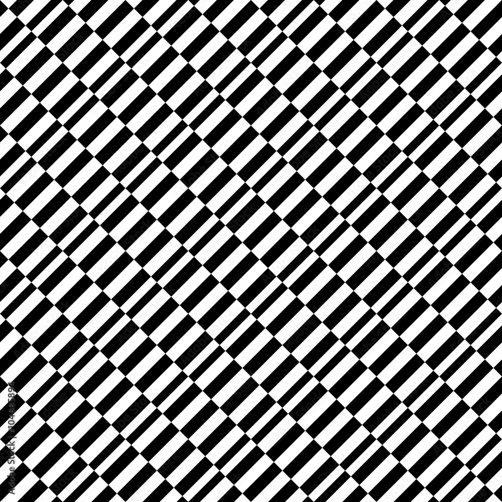 Poster geometric black and white pattern. seamlessly repeatable.