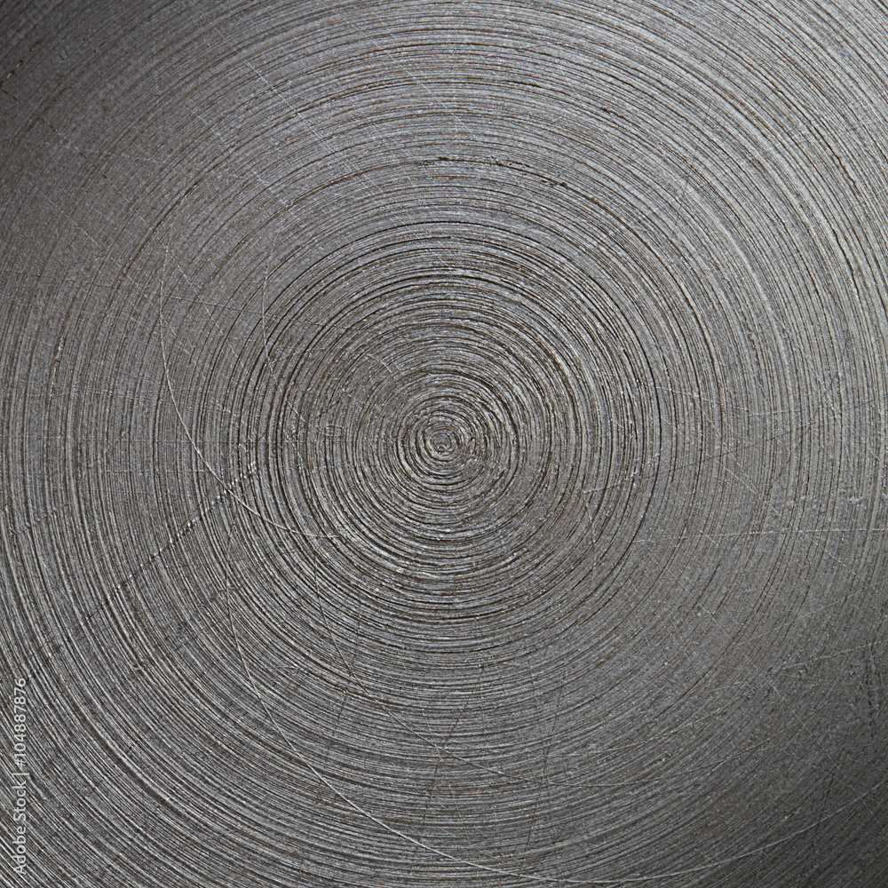 Poster Scratch on steel for pattern and background