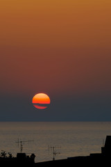 sea sunset