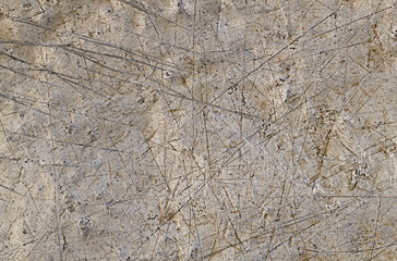 Scratch on steel for pattern and background