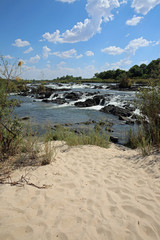 Popa Falls in Namibia