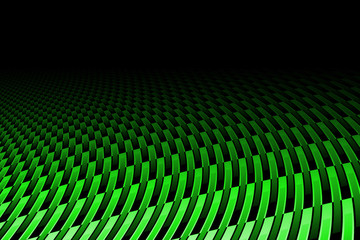 Fototapeta premium green curve carbon fiber