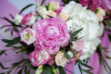 Wedding table setting
