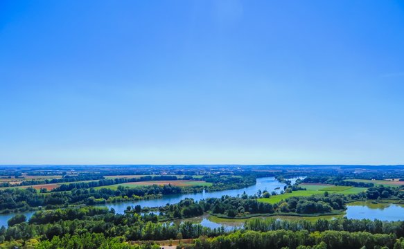 Donautal von oben