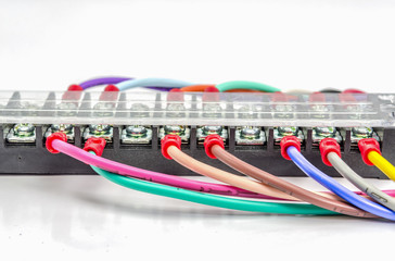 Wire connector terminal.