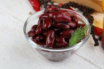 Canned kidney bean