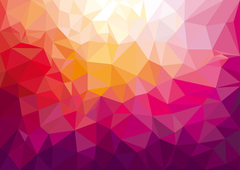Obraz premium Low Poly Background