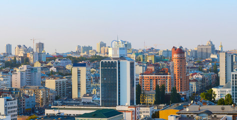 Panorama of Kiev city center