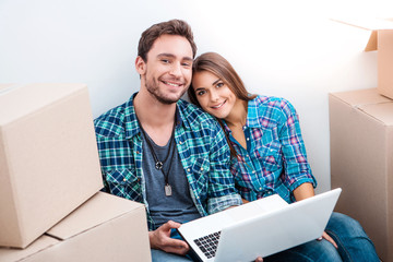 Couple moving to new home