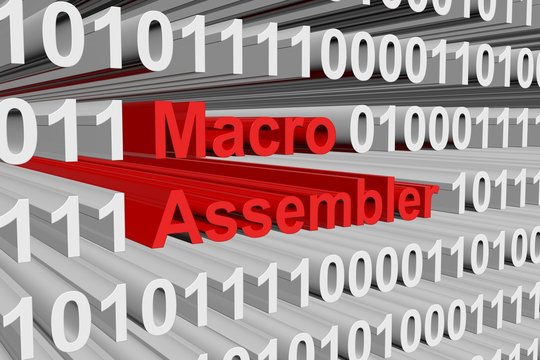 Macro Assembler is presented in the form of binary code