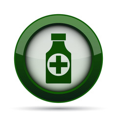Pills bottle  icon