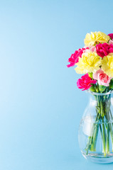 Carnation flowers bouquet