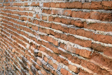Old retro Block Brick wall abstract background