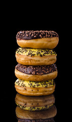 Donuts on reflection table