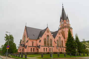 Fototapeta na wymiar Kemi,Finland - church