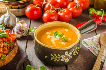 Creamy tomato soup