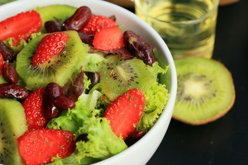 salad mix fresh fruit
