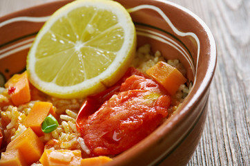 Coconut Jollof Rice