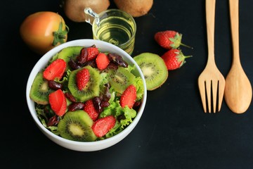 salad mix fresh fruit