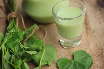 The asiatic with soybean milk