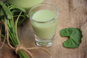 The asiatic with soybean milk