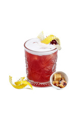 cocktail on white background