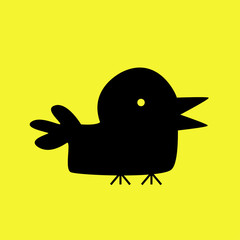 Baby bird logo