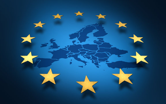 union européenne europe or drapeau ou parlement européen 2021