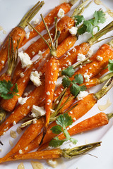 roasted baby carrots salad.