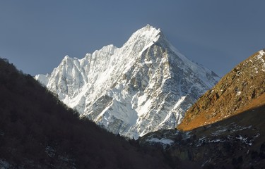 Icy peak