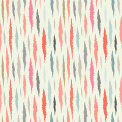 Abstract seamless pattern. Ikat