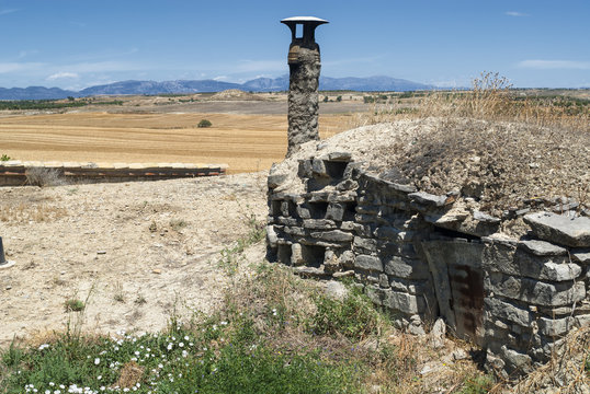 Almudevar (Aragon, Spain): bodegas